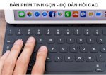 Phụ Kiện Hỗ Trợ Đắc Lực Cho Ipad Bàn Phím Smart Keyboard Cho Ipad Pro 10.5 Inch ,Air 10.5 Inch ,10.2 Inch