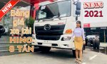 Xe Tải Hino 8 Tấn Thùng Nhôm Cực Đẹp Đời Mới 2021| Hino Sài Gòn