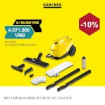 Máy Làm Sạch Bằng Hơi Nước Sc 3 Easyfix