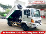 Xe Ben Hino Fc 6.2 Tấn Thùng Ben 5 Khối| Giá Xe Tháng 9+ Ưu Đãi Tháng 9 2021