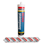 Soudal Silirub 908 - Silirub 301Ac -Keo Silicone Axit - Keo Silicone Trung Tính - Apollo A300 Xám -Tinphatuk - Tinphatuk.com