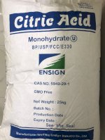 Bột Chua Citric Acid Monohydrate - Weifang China