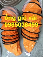 Cung Cấp Ống Gió Vải Simili Màu Cam Phi 200 Tại Hà Nội