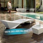 Ghế Nhựa Bể Bơi Composite Gia Cố Sợi Thủy Tinh Cao Cấp Chuyên Dùng Cho Khách Sạn Resort