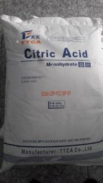 Citric Acid Monohydrate - Ttca China