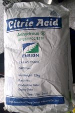 Citric Acid Anhydrous - Weifang China