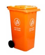 Thùng Rác Hdpe 120L Công Nghiệp