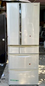 Tủ Lạnh Panasonic Nr-F504T-N 501L Đời 2010, Có Econavi, Tiết Kiệm Điện, Khử Mùi, Hình Thức Mới ≫90%