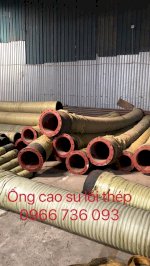 Quy Cách Ống Cao Su Lõi Thép -Ống Hút Cát , Hút Sạn