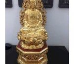 Tượng Phật Thích Ca Mạ Vàng Kích Thước 80Cm - Đồ Đồng Ngọc Tùng