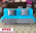 Sofa Bed 2 Chức Năng Màu Xanh Mới Giá Rẻ