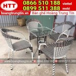 Bộ Bàn Ghế Cafe Giá Rẻ - Bộ 4 Ghế 1 Bàn - Xưởng Sản Xuất Hoàng Trung Tín