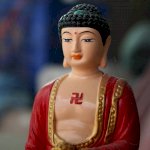 Tượng Phật Bổn Sư Thích Ca Mâu Ni Bằng Đá Cao 50Cm - Tượng Điêu Khắc Trưng Bày Chất Lượng Cao