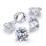 Kim Cương Moissanite 8 Ly - Kiểm Định Gra - Trang Sức Glosbe