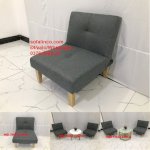 Ghế Đơn Sofa Mini Xám Đen Giá Rẻ Hcm | Sofalinco