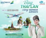 Bamboo Mở Bán Vé Bay Thẳng Việt Nam Thái Lan Chỉ Từ 66K