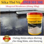 Sikaproof Membrane (18Kg) - Chống Thấm Tầng Hầm, Sân Thượng, Sê Nô
