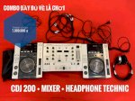 Dàn Dj Giá Rẻ, Cdj 200,Mixer,Headphone