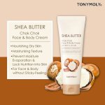 Kem Dưỡng Ẩm Cho Mặt Và Toàn Thân Tonymoly Shea Butter Chok Chok Face & Body Cream