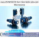 Ews-25/M18/Cd Set Cảm Biến Siêu Âm Song Thành Công Stc Microsonic Việt Nam