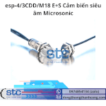 Esp-4/3Cdd/M18 E+S Cảm Biến Siêu Âm Song Thành Công Stc Microsonic Việt Nam