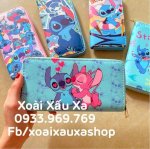 [Xoài Xấu Xa Shop] Ví Tiền Dài Hoạt Hình Lilo & Stitch