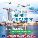 Bamboo Airways Mở Bán Đường Bay Hà Nội Đi Singapore