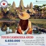 Tour Du Lịch Cambodia 4 Ngày 3 Đêm Cao Cấp