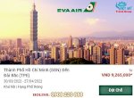 Eva Air Khuyến Mãi Vé Máy Bay Tp.hcm Đài Bắc
