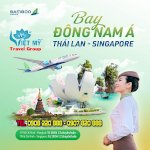Bamboo Airways Tăng Chuyến Bay Thái Lan, Singapore Vi Vu Đón Hè