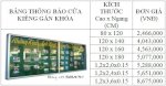 Bảng Thông Tin Treo Tường - Kt: 80X120 Cm - Giá: 2,460,000 Đồng