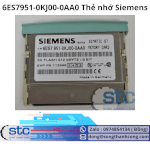 6Es7951-0Kj00-0Aa0 Thẻ Nhớ Siemens Stc Việt Nam