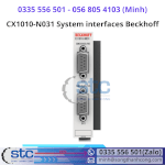 Cx1010-N031 System Interfaces Beckhoff