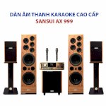 Dàn Âm Thanh Karaoke Sansui Ax 999