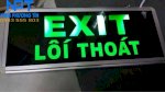 Đèn Lối Thoát Exit Chữ Màu Xanh