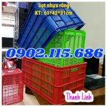 Sọt Nhựa Rỗng Hs004, Sọt Nhựa Công Nghiệp, Thùng Nhựa Rỗng 3T1, Sọt Đựng Hàng May Mặc, Sọt Nhựa Đựng Rau Củ, Thùng Nhựa Rỗng Đựng Hải Sản, Sọt Nhựa Rỗng 3T1