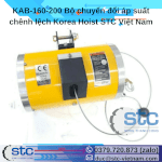 Kab-160-200 Bộ Chuyển Đổi Áp Suất Chênh Lệch Korea Hoist Stc Việt Nam