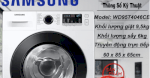 Máy Giặt Sấy Samsung Inverter Wd95T4046Ce/Sv (Giặt 9.5Kg Và Sấy 6Kg)