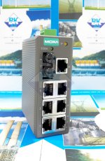 Eds-208-M-St: Switch Công Nghiệp Ethernet Với 7 Cổng 10/100Baset(X) Và 1 100Basef(X)