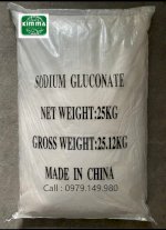 Sodium Gluconate , Phụ Gia Xây Dựng, Nguyên Liệu Sản Xuất Dược Phẩm ....
