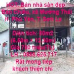 Hot: Bán Nhà Sàn Đẹp Phù Yên, Sơn La Giá Tốt Nhất