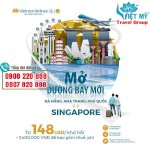 Vietnam Airlines Mở Đường Bay Mới Đi Singapore Từ Đà Nẵng, Nha Trang, Phú Quốc
