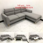 Bộ Sofa Góc L Trái - Góc L Phải Phù Hợp Cho Phòng Khách Tại Quy Nhơn ( $ Rẻ )