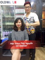 Làm Tóc Xoăn Layer, Uốn Tóc Layer, Học Nghề Tóc Tiệp Nguyễn Hair Salon