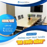 Khám Phá Đa Chức Năng Của Dịch Vụ Phòng Họp Trực Tuyến Hanoi Office