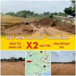 Bán Đất Ql12B Lạc Sơn - Hoà Bình, Cách Sun Group 10Km. Liên Hệ