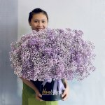 Hộp Hoa Baby Tím - Violet Ngọt Ngào