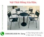 Bàn Ghế Cho Quán Cafe Tp.hcm Hgh05115_Bộ 4 Ghế