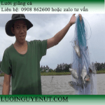 Lưới Thả Cá Ba Màn Cước Thái 100%