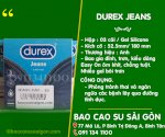 Bao Cao Su Durex Jeans Hộp 3 Cái